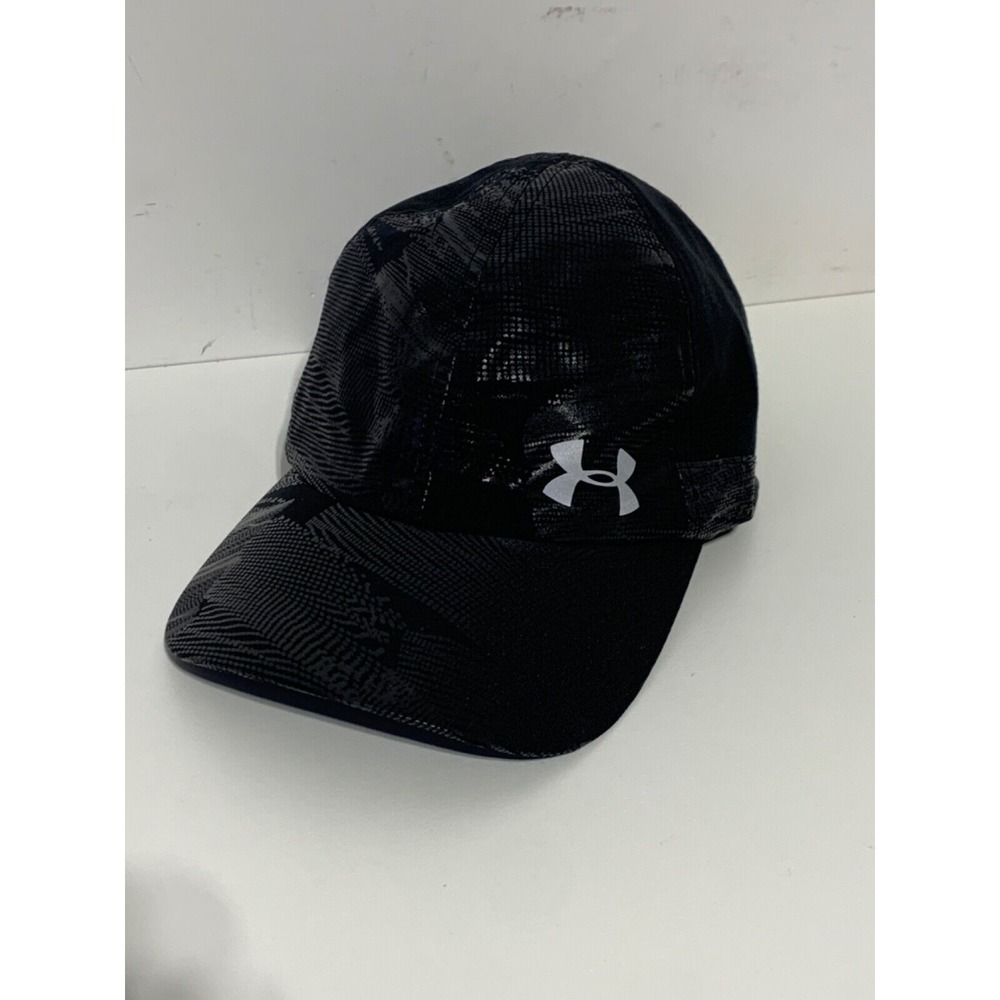Under Armour OS Black Iridescent Hook & Loop Adjustable Cap